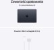 Laptop Apple MacBook Air 13" M5 10-core CPU + 10-core GPU / 24GB RAM / 512GB SSD / Klawiatura US / Północ (Midnight) 8