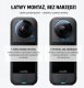 Osłona na obiektyw PEYTECH Premium Lens Guards do Insta360 X4 Air Szkło Hartowane 2 szt. (5908420566456) 4