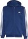 Adidas Bluza męska Essentials 3-Stripes Fleece Full-Zip Hoodie granatowa KY4144 M 2