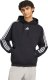 Adidas Bluza męska Essentials 3-Stripes Fleece Hoodie czarna KY6602 M 1