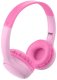Słuchawki Belkin Zestaw słuchawkowy przewodowy i bezprzewodowy Opaska na głowę muzyka Bluetooth różowy (AUD012HQPK) 2