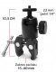 PEYTECH Aluminiowy Uchwyt do GoPro DJI Insta360 Motocykl Kijek Selfie Zestaw 6w1 (ZMKSU) 4