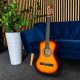 Golden Guitar Zestaw: Gitara klasyczna 4/4 38 kolor sunburst GK38SU pokrowiec+ tuner+ struny+ kostki one size 14