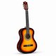 Golden Guitar Zestaw: Gitara klasyczna 4/4 38 kolor sunburst GK38SU pokrowiec+ tuner+ struny+ kostki one size 3