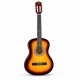 Golden Guitar Zestaw: Gitara klasyczna 4/4 38 kolor sunburst GK38SU pokrowiec+ tuner+ struny+ kostki one size 4