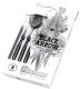Kubisport Lotki Rzutki do Darta Elektronicznego Solidne HARROWS Soft Black Arrow 18g (Kub_05-T16K-18) 2