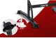 NEO SPORT Drążek do podciągania wolnostojący stabilny udźwig 100 kg EDUKAMP (130300) 6