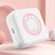 Drukarka etykiet Mini drukarka termiczna przenośna dla dziecka C15 różowa Bluetooth Drukuś 4
