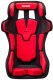 Sabelt GT PAD XL racing seat, fiberglass shell, FIA-approved, modular - black/red (00213-01-04-RED) 2