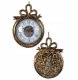 Decoris Clock plastic 515503 1