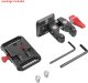 SmallRig Battery Plate Mini V-Mount w Crab Clamp (2989) 4