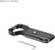 Szybkozłączka SmallRig Baseplate with Airtag Slot for Sony A7C II / A7CR Black (5481) 4
