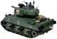 Jokomisiada Czołg zdalnie sterowany Sherman M4A3 strzela dym dźwięk wieżyczka (RC0769) 11