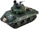 Jokomisiada Czołg zdalnie sterowany Sherman M4A3 strzela dym dźwięk wieżyczka (RC0769) 12