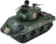 Jokomisiada Czołg zdalnie sterowany Sherman M4A3 strzela dym dźwięk wieżyczka (RC0769) 6