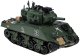 Jokomisiada Czołg zdalnie sterowany Sherman M4A3 strzela dym dźwięk wieżyczka (RC0769) 8