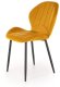 Halmar Krzesło tapicerowane K538 velvet musztardowe (V-CH-K/538-KR-MUSZTARDOWY) 2