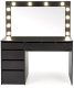 Halmar Toaletka Hollywood XL czarna (V-PL-HOLLYWOOD_XL-TOALETKA-CZARNY) 2