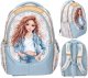 Top Model Topmodel - School Backpack Festival Fun - Cream Gold Light Blue (4010070724504) 1