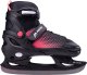 Mechanics Dziecięce łyżwy rekreacyjne Martes essentials GLACID II JRG black/camellia rose rozmiar 34-37 1