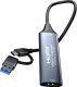 Adapter AV Ligawo PREMIUMCORD 4K@60Hz HDMI capture/grabber do nagrywania sygnału wideo/audio do komputera z złączem USB3.0 i USB-C (ku2grab9) 2