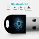 Karta sieciowa Toptel Adapter Bluetooth USB 5.1 RTL8671B 2