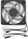 Wentylator Fractal Design Dynamic 3 12 RGB Black 3-pack (FD-F-DR3-1203) 8