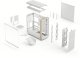 Obudowa Fractal Design Summit TG Clear Tint biało-brązowa (FD-C-SUM1A-02) 8