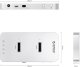 Stacja dokująca Orico Klonująca dyski, 2x M.2 NVMe/SATA, USB-C 20Gbps (M220-C-EU-SV-BP) 2