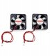 3D Systems 2x Ciche wentylatory 24V 50x50x10mm 5010 bezszczotkowe do drukarek 3D 1