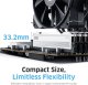 Pamięć Klevv Fit V, DDR5, 32 GB, 6000MHz, CL30 (KD5AGU880-60A300F) 2