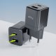 Ładowarka Allity Sieciowa GaN PD QC ATC-01-20WAC 1x USB-C 1x USB-A 20W czarna 5