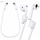 4TechGoods Linka Magnetyczna Do AirPods / FreeBuds Słuchawek TWS Pasek Na Szyję Biała (GSMA0465) 1