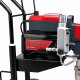 Techrebal Agregat Malarski tłokowy Ferrara + wózek zestaw long range 30m 2