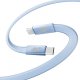 TB Kabel USB C - USB C 1m płaski błękitny (AKTBXKUCCFLAT1N) 2