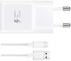 Ładowarka Samsung Sieciowa 15W FastCharge EP-TA200 + kabel USB typ C oryg. 5