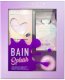 Baija Set Inuwet: Cotton Candy, Cleansing, Shower Mousse, 230 ml + Blueberry, Bath Bomb, 200 g + Donut, Bath Bomb, 2 pcs, 30 g For Girls 1