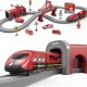 Woopie Zestaw Kolejka Elektryczna Pendolino Straż Pożarna 66el. (57444) 1