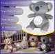 Woopie Baby Przytulanka Miś Polarny z Projektorem Uspokajacz 15 Melodii (58106) 7