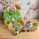 Figurka Tooky Toy Zestaw Mini ZOO przenośny zestaw torba zwierzęta (TP537) 12