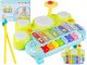 Bkids Pianinko z perkusją dla malucha ksylofon cymbałki światła dźwięki muzyka (3502) 1