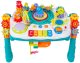 Woopie Stolik edukacyjny 2w1 pianino klocki tor kulkowy ciuchcia mikrofon Bluetooth (9930) 7