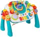 Woopie Stolik edukacyjny 2w1 pianino klocki tor kulkowy ciuchcia mikrofon Bluetooth (9930) 9