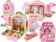 Woopie Królik W plecaku 3W1 pielęgnacja figurki farma ogródek domek dla lalek (008-999A-1) 1