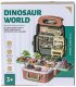 Figurka Sferazabawek Figurki dinozaurów W plecaku duży zestaw dinozaury wulkan akcesoria 30 EL. (YL514-7) 2