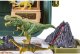 Figurka Sferazabawek Figurki dinozaurów W plecaku duży zestaw dinozaury wulkan akcesoria 30 EL. (YL514-7) 9