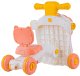 SFD Pchacz chodzik jeździk stolik edukacyjny 4W1 dźwięki pianinko ruchome El. różowy (YL604A pink) 8