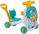 SFD Pchacz chodzik jeździk stolik edukacyjny 4W1 dźwięki pianinko ruchome el. niebieski (YL604A blue) 5