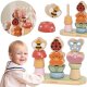Viga Toys VIGA Drewniana układanka sorter ogród 12m+ (443120) 1