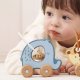 Bkids VIGA Labirynt koralikowy na kółkach - Słoń 12M+ (44310) 3